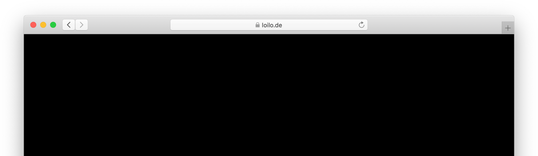 Screenshot the Blackscreen app running in a browser window
